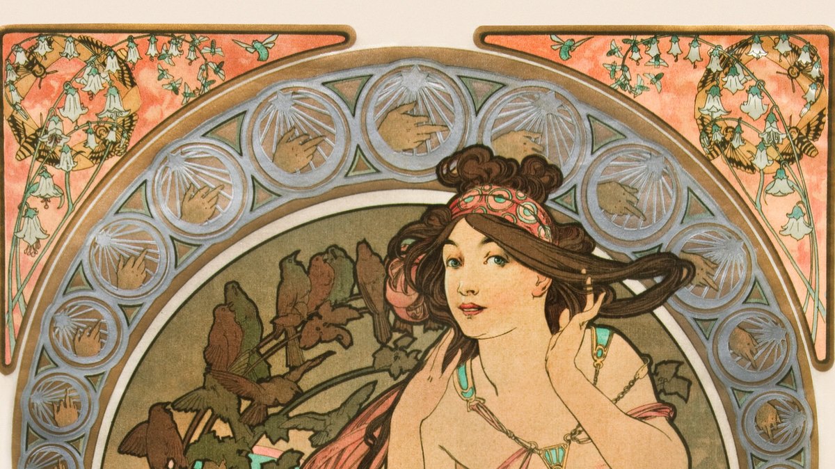 Music by Alphonse Mucha | The Arts Series, 1898
