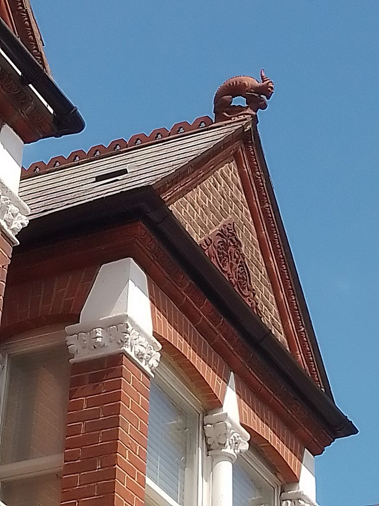 Philip Lane N17 Grotesque Roof Finial.