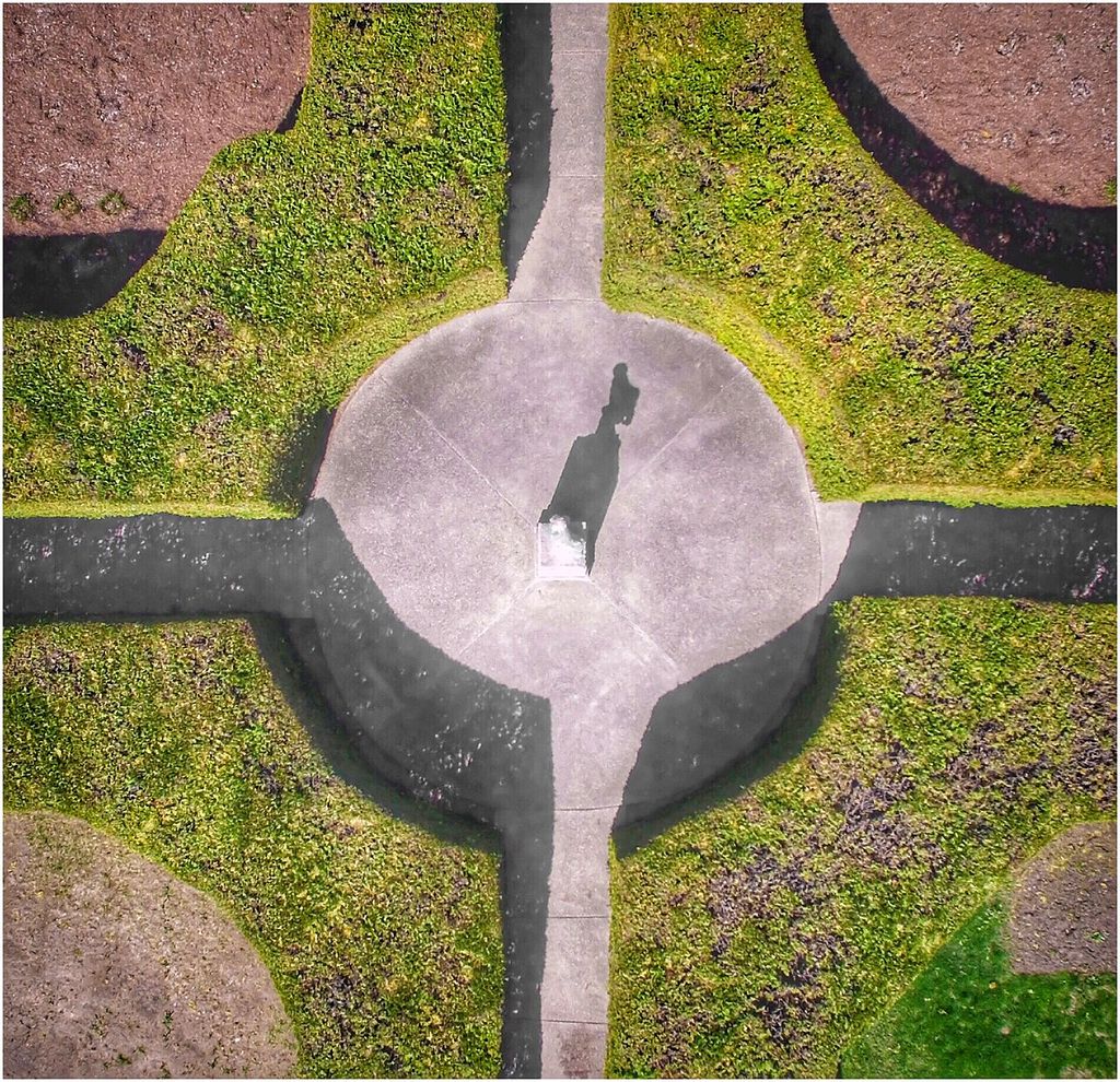Aerial photographs using DJI Phantom 3 pro camera drone