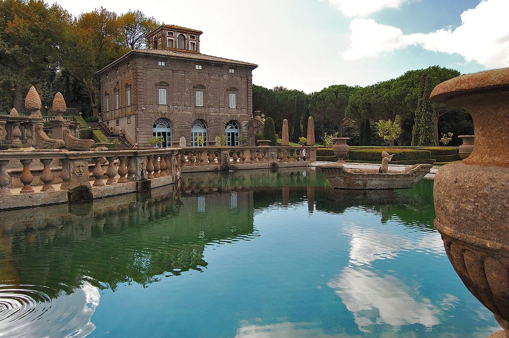 Villa Lante at Bagnaia near Viterbo.