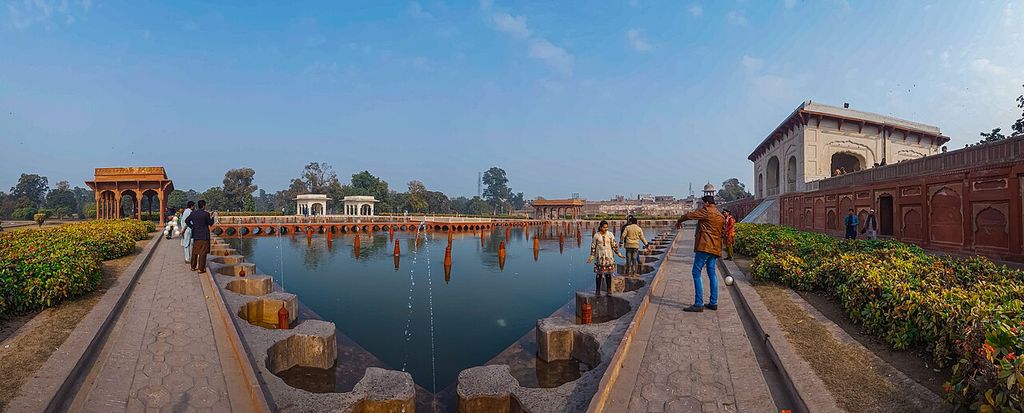 Built by the Mughal Emperor Shah Jahan in the 17 century to celebrate his rule in the subcontinent