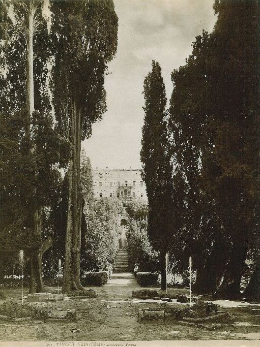 James Anderson (1813-1877) - " Tivoli - Villa d'Este ".