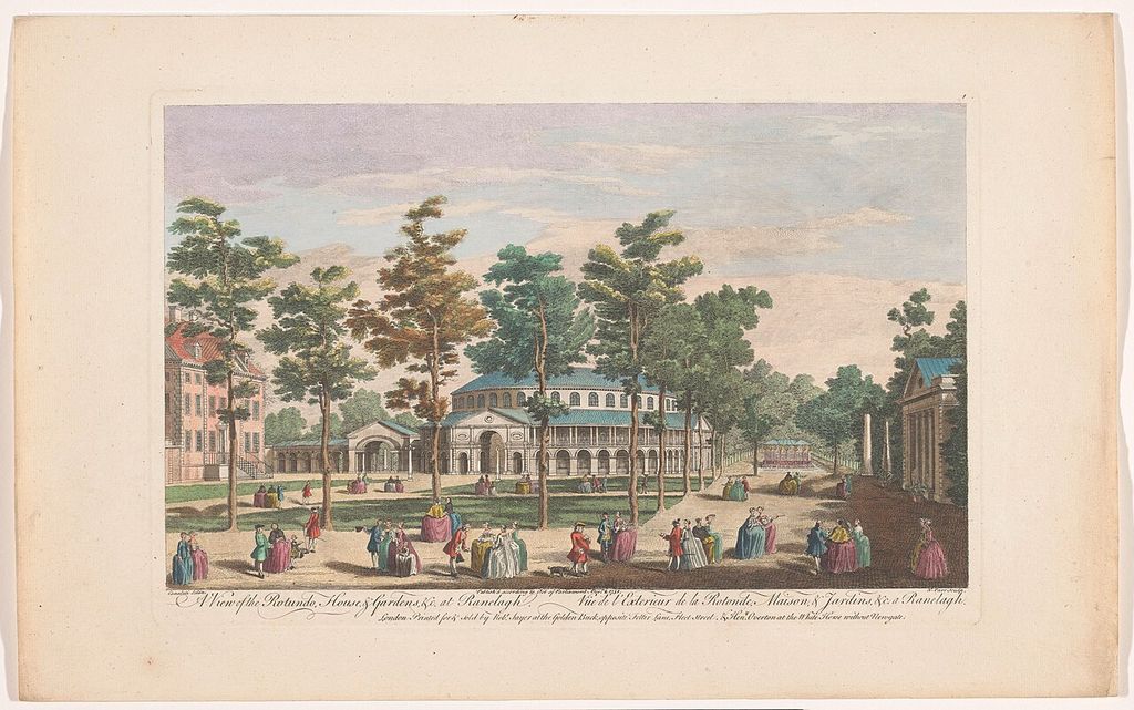 Identificatie Titel(s): Gezicht op de Rotunda in Ranelagh Gardens te Londen