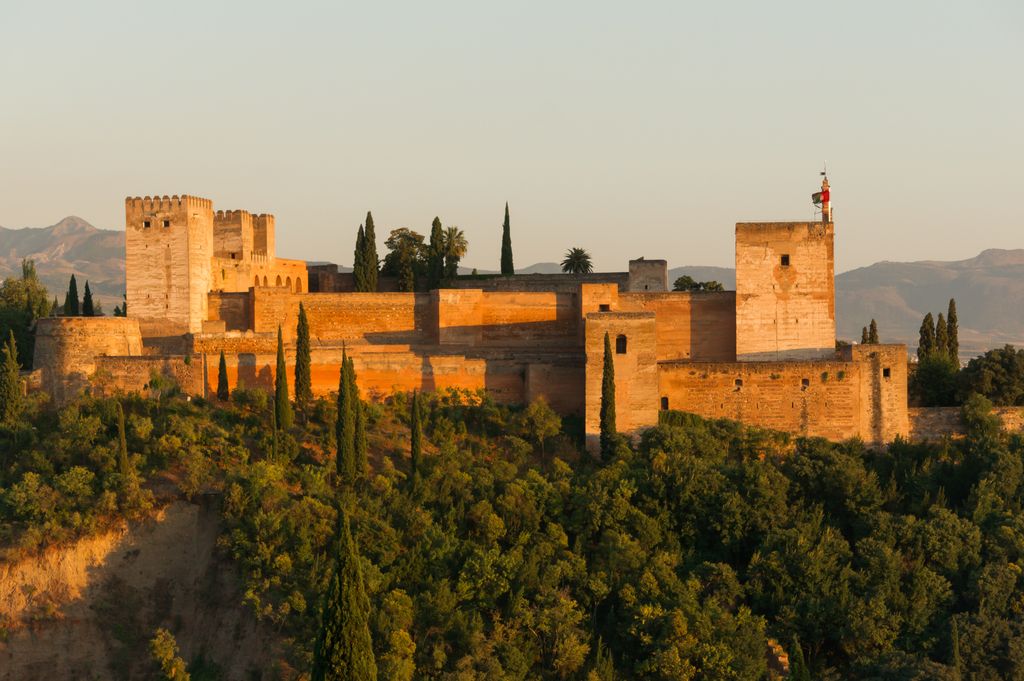 Alhambra architectural view