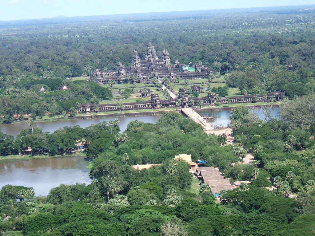 Angkor Wat architectural view