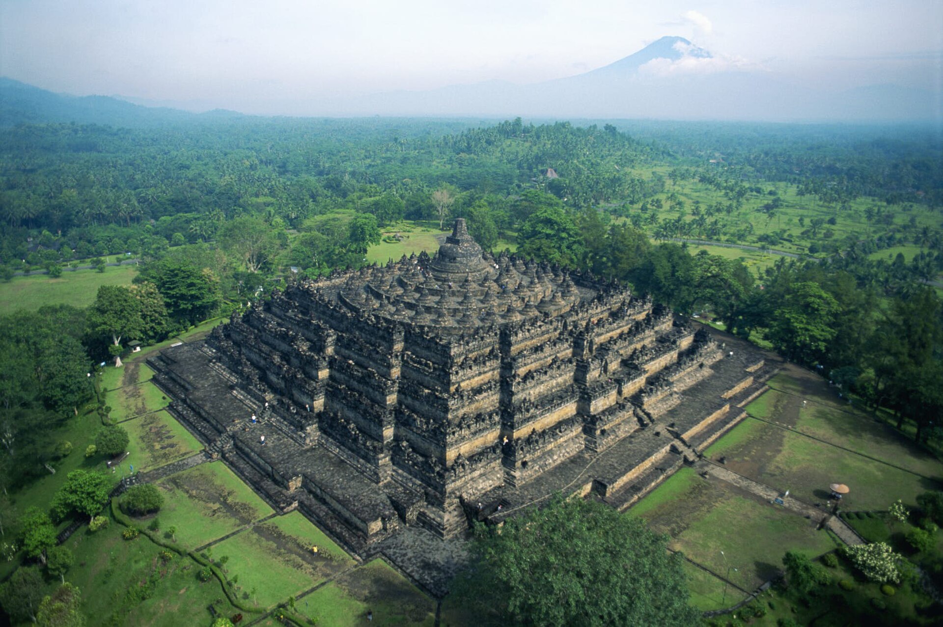 Borobudur architectural view