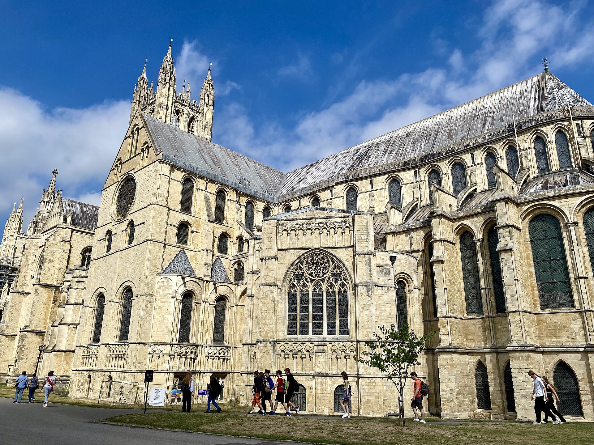 Compare ranked sacred space, political history and fabric accumulated through repair