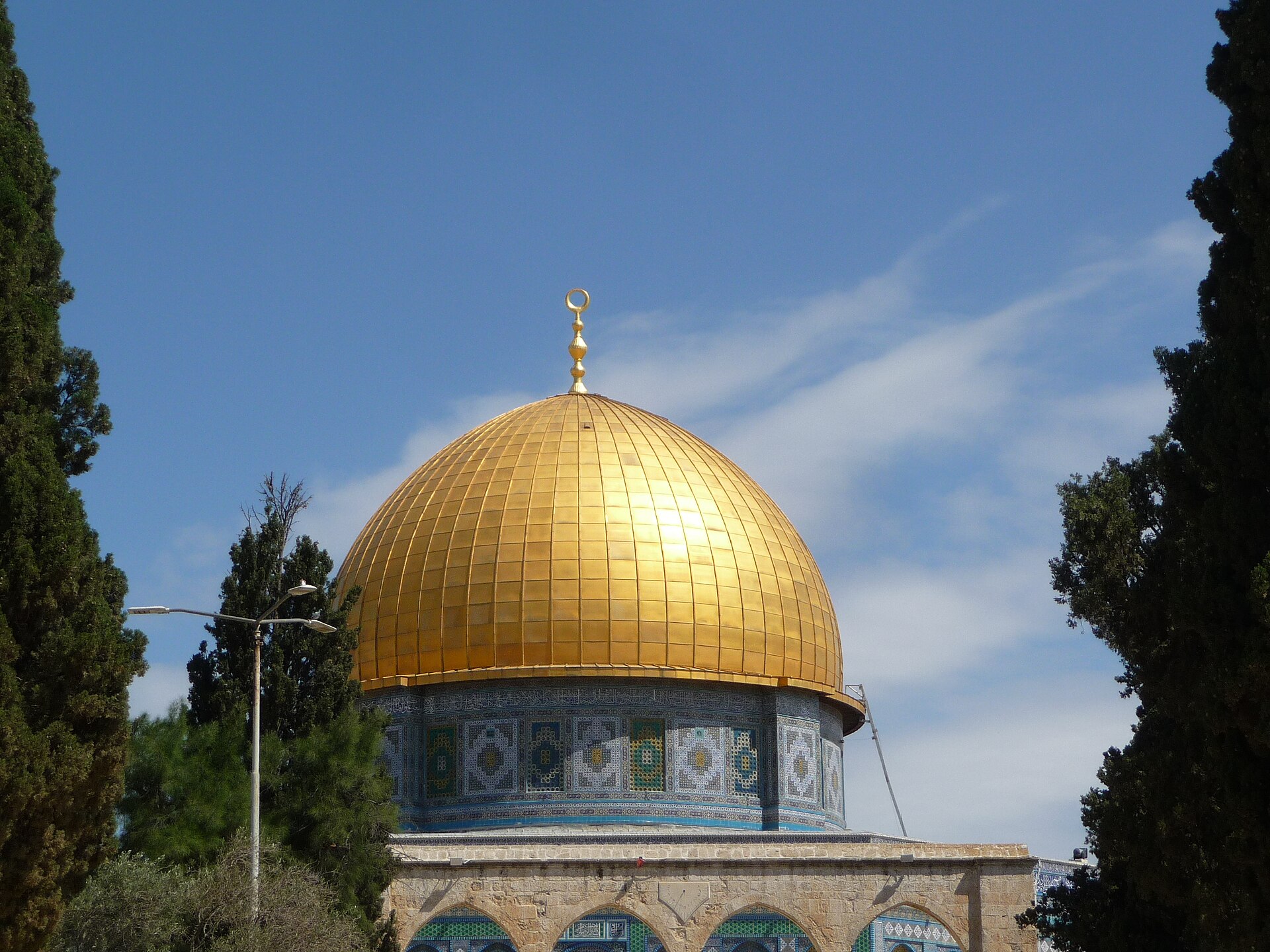 Dome of the Rock architectural view