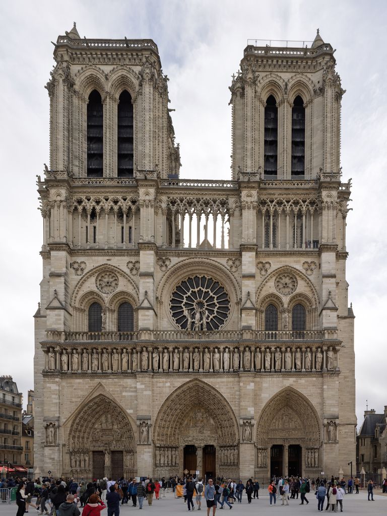 Compare cathedral fabric, damage, reconstruction and public meaning