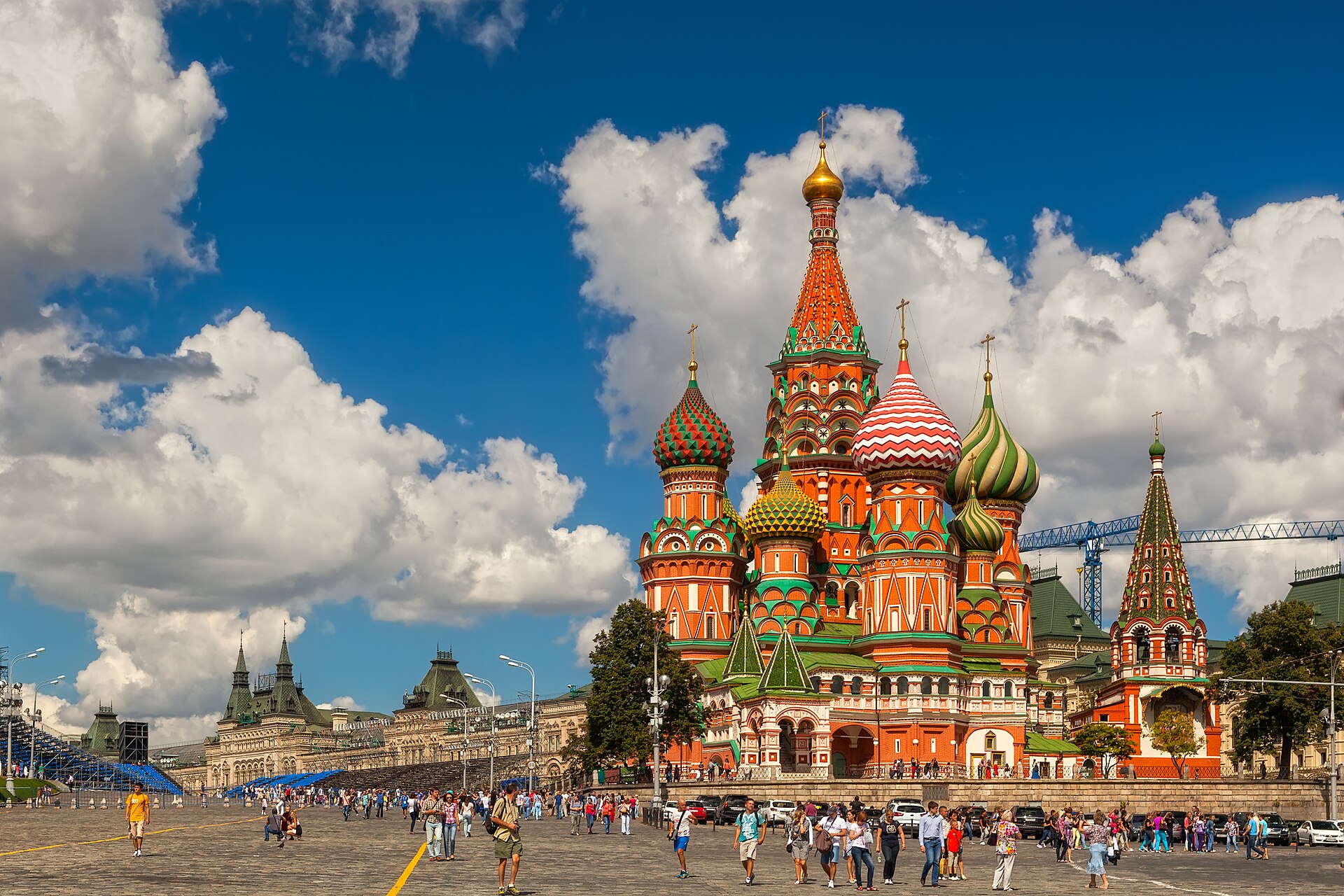 St Basil’s Cathedral architectural view