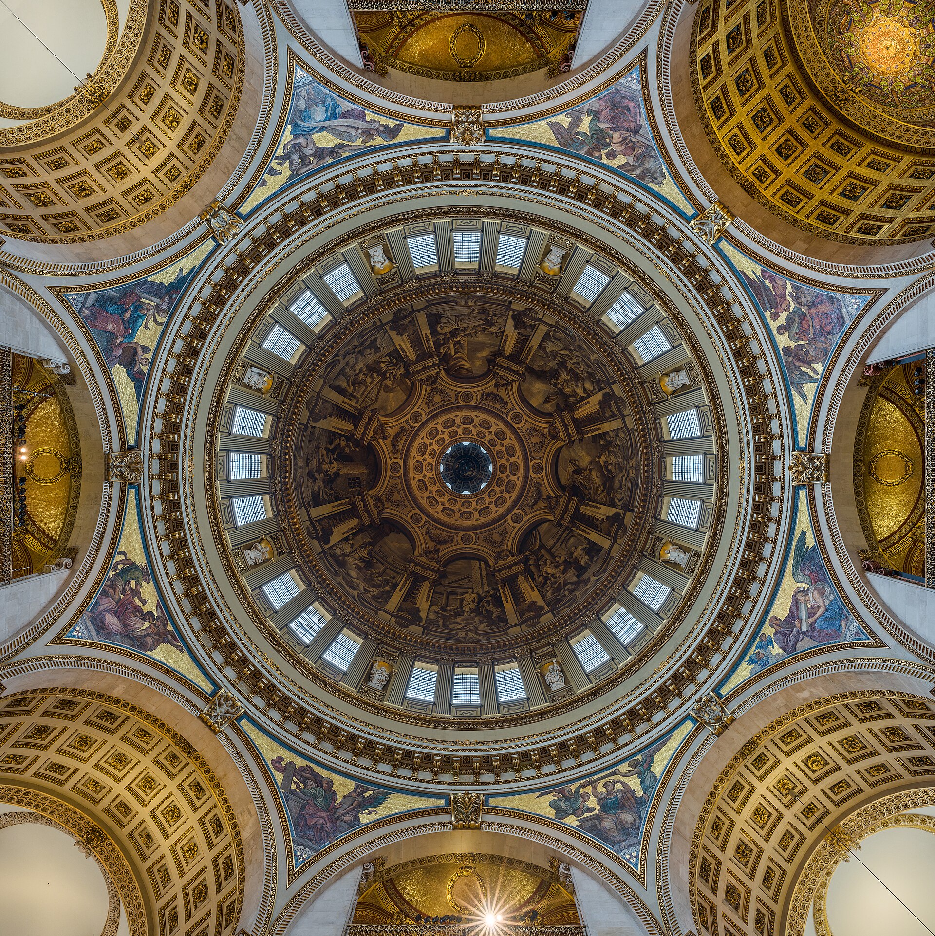St Paul’s Cathedral architectural view