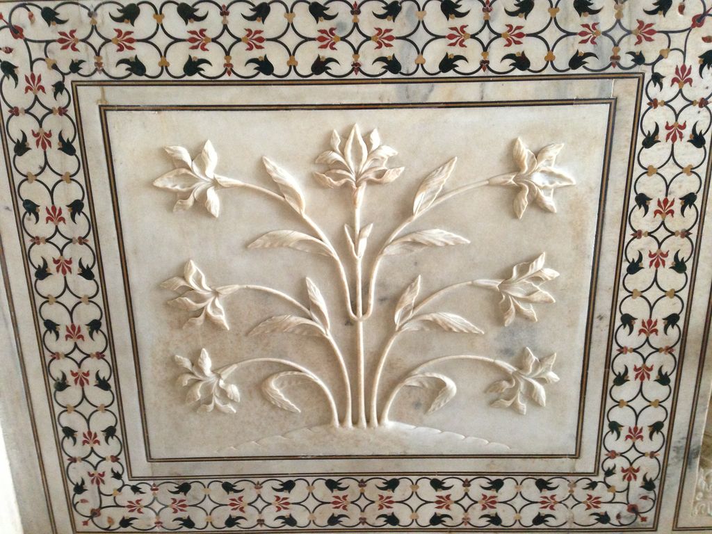 Taj Mahal architectural view