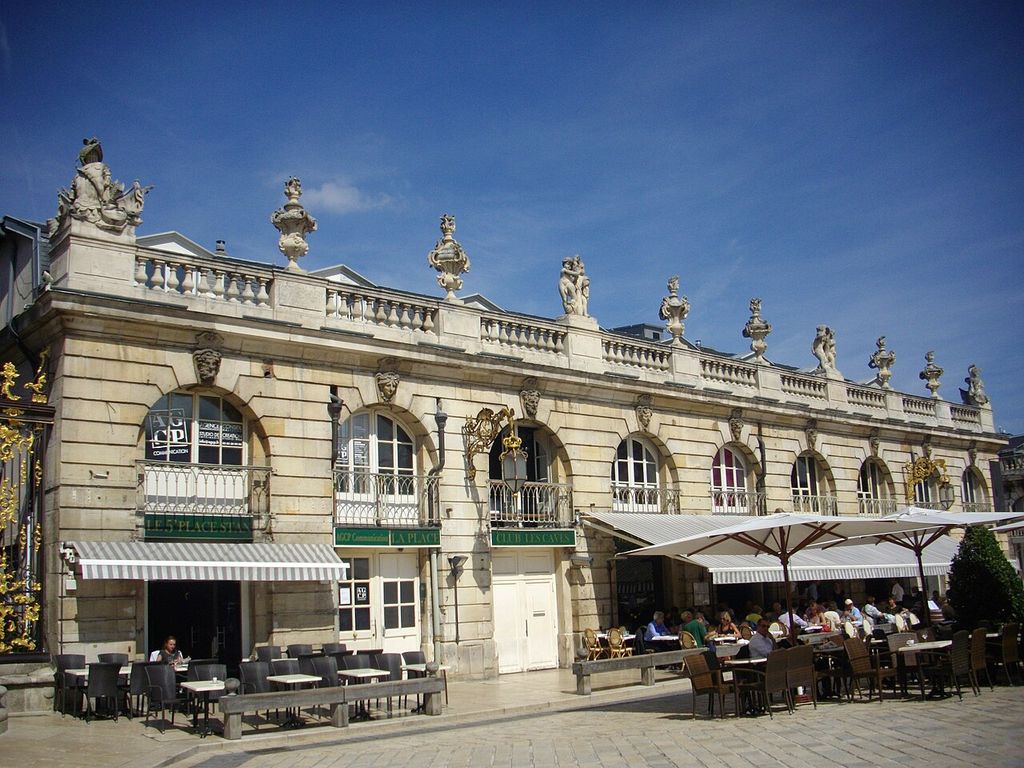 Building at 5 Stanislas square in Nancy (Meurthe-et-Moselle, France).