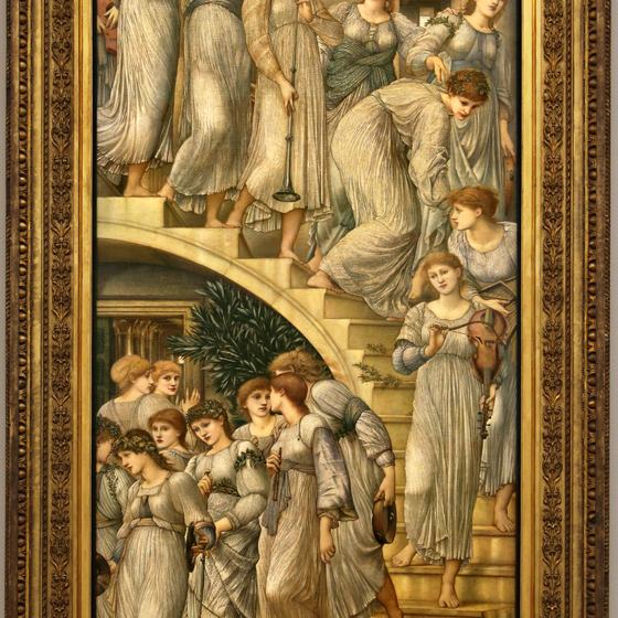 The Golden Stairs by Edward Burne-Jones