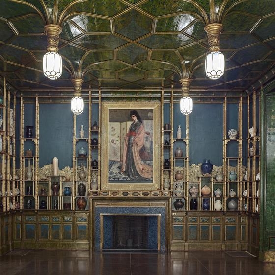 Harmony in Blue and Gold: The Peacock Room by James McNeill Whistler and Thomas Jeckyll