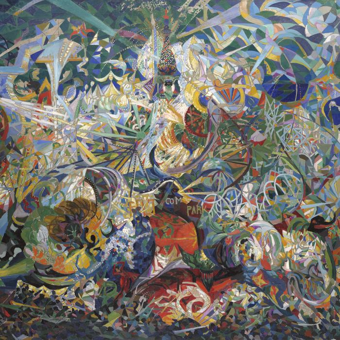Battle of Lights, Coney Island, Mardi Gras by Joseph Stella