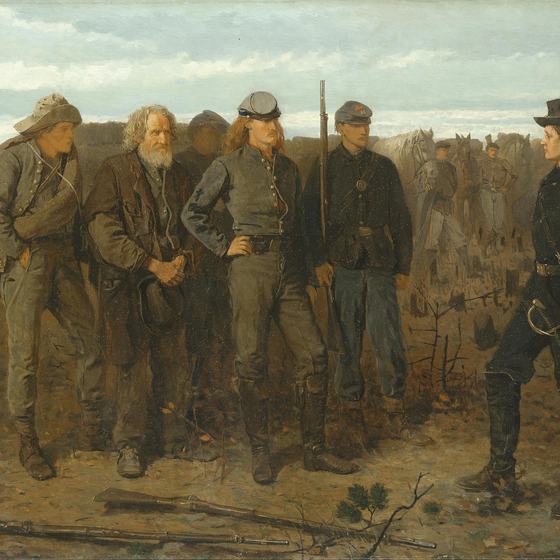 Prisoners from the Front by Winslow Homer