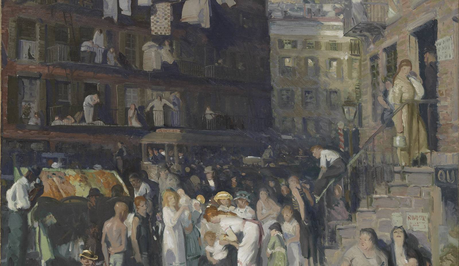 Cliff Dwellers by George Bellows