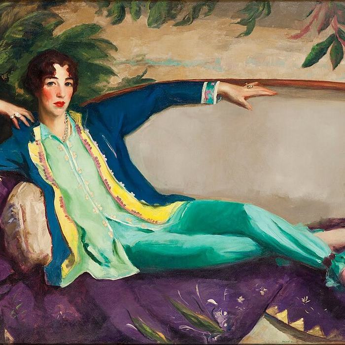 Gertrude Vanderbilt Whitney by Robert Henri