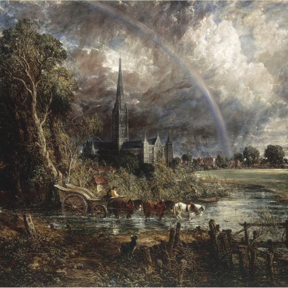 Salisbury Cathedral from the Meadows