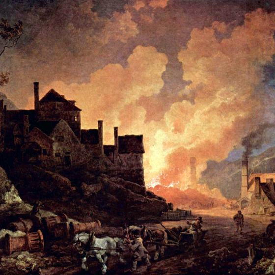 Coalbrookdale by Night