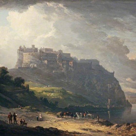 Edinburgh Castle and the Nor’ Loch
