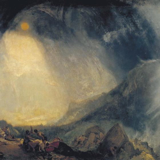 Snow Storm: Hannibal and his Army Crossing the Alps
