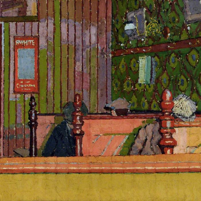 Eating House by Harold Gilman