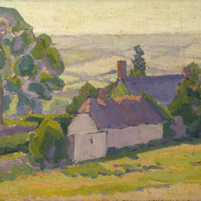 Haze over the Valley by Robert Bevan