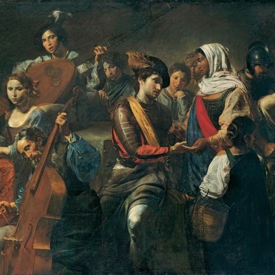 Musical Company with a Fortune-Teller