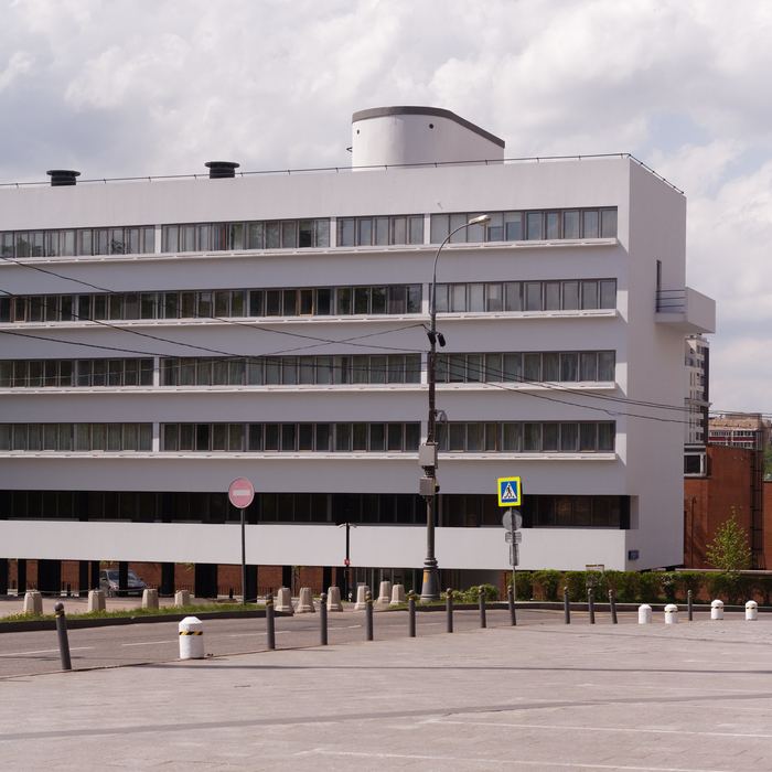 Narkomfin Building by Moisei Ginzburg and Ignaty Milinis