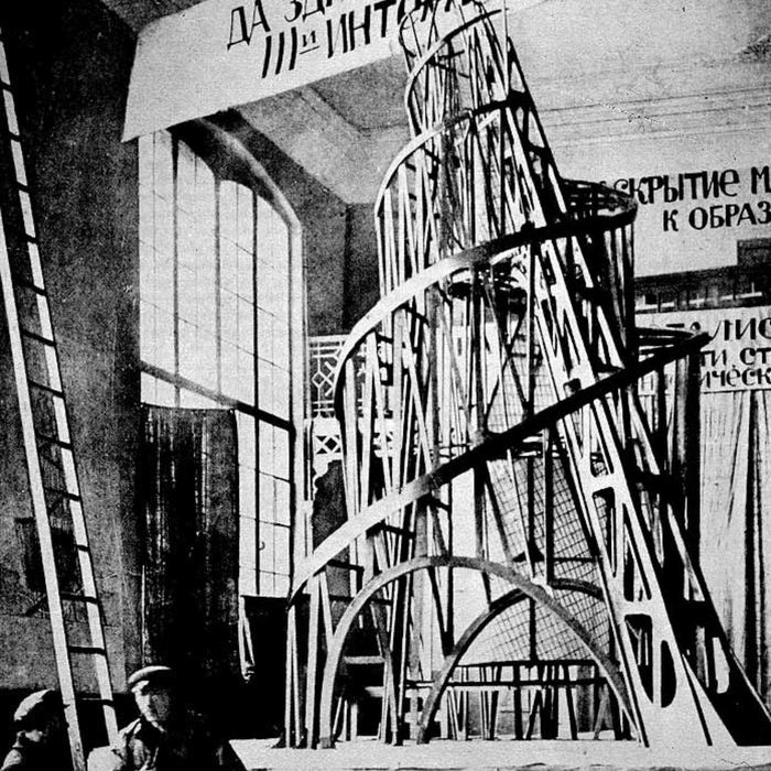 Model for the Monument to the Third International by Vladimir Tatlin and assistants