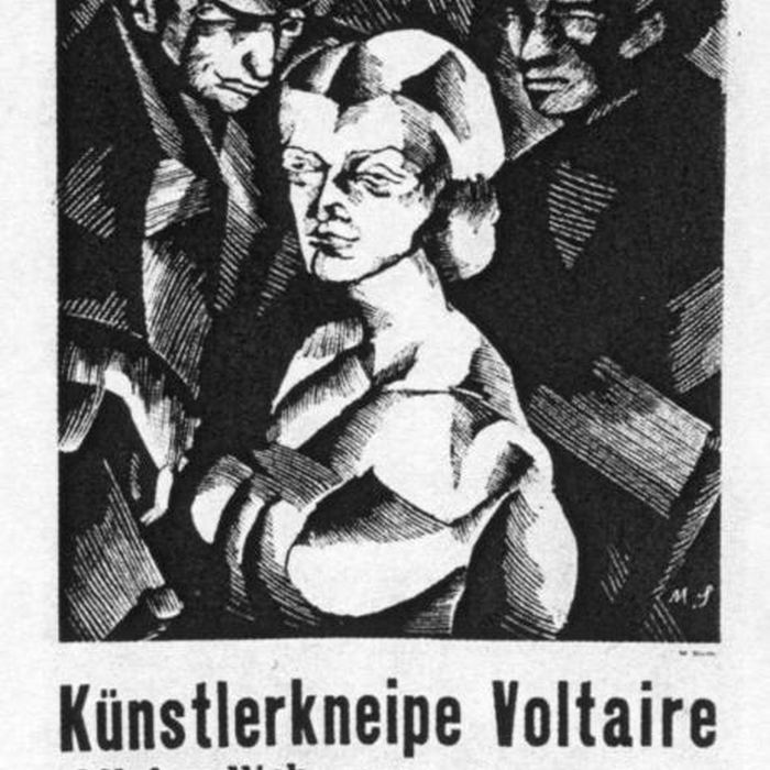 Cabaret Voltaire poster by Marcel Słodki