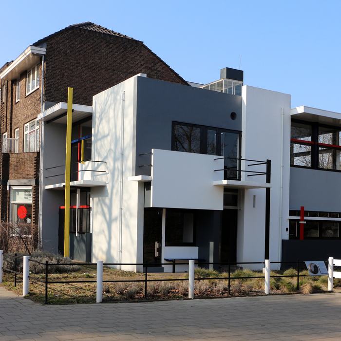 Rietveld Schröder House by Gerrit Rietveld and Truus Schröder