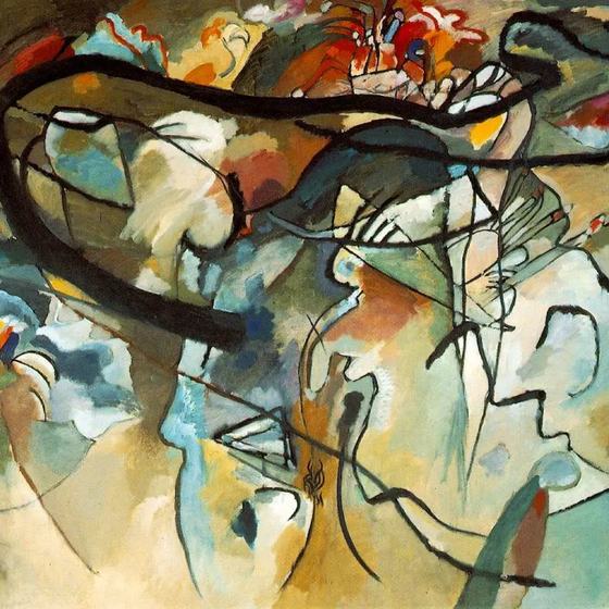Composition V by Wassily Kandinsky