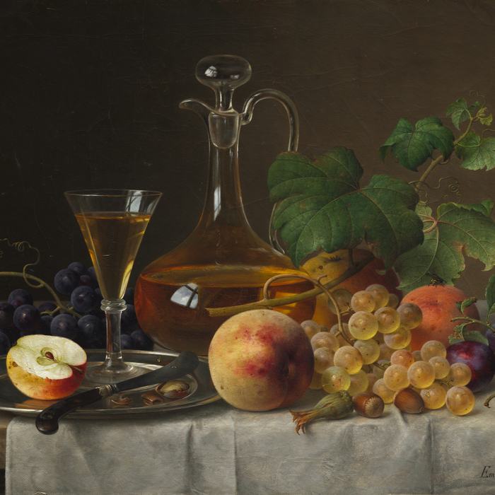 Still Life with Fruit by Emilie Preyer