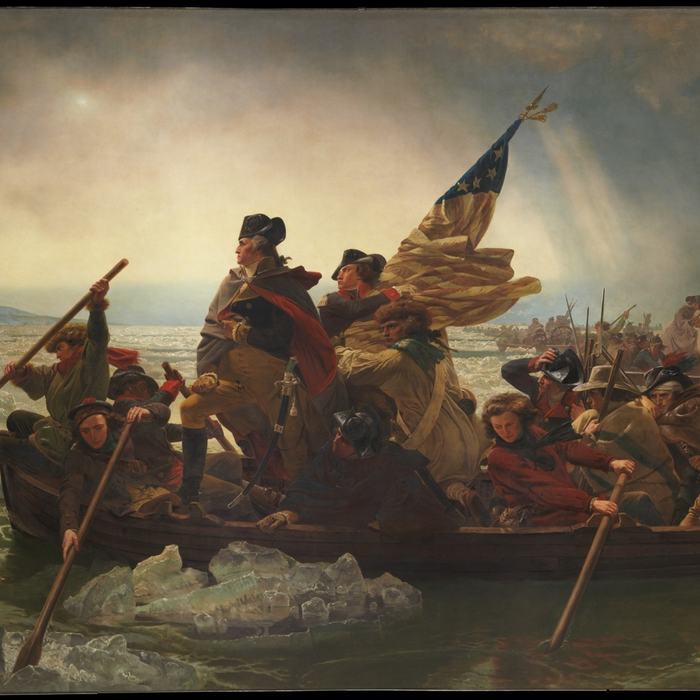 Washington Crossing the Delaware by Emanuel Leutze