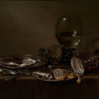 Still Life with Oysters, a Silver Tazza, and Glassware