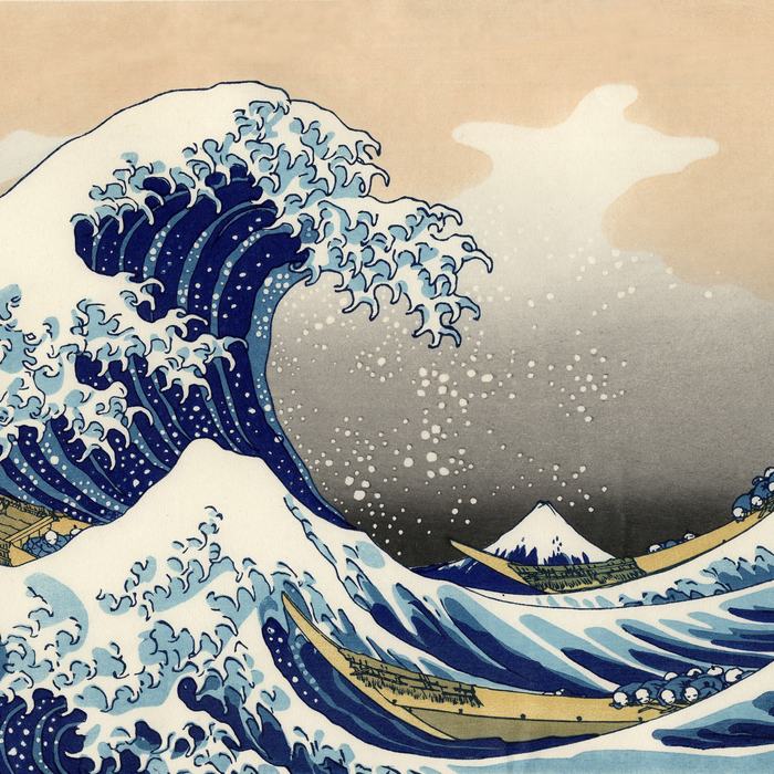 The Great Wave off Kanagawa by Katsushika Hokusai