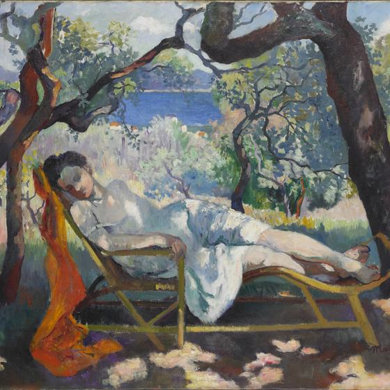La Sieste (Jeanne at Rest)