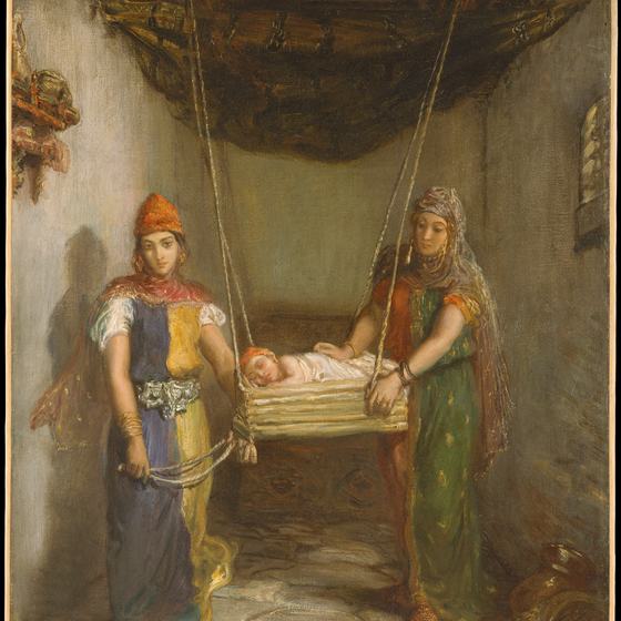 Scene in the Jewish Quarter of Constantine