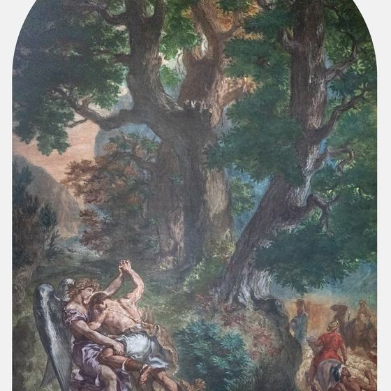 Jacob Wrestling with the Angel