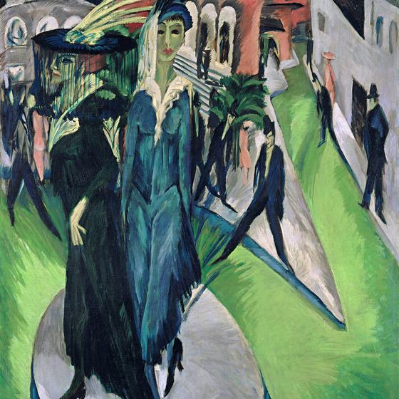 Potsdamer Platz by Ernst Ludwig Kirchner
