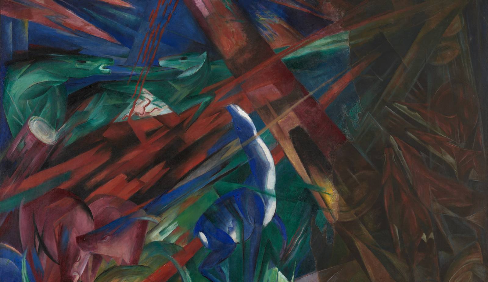 The Fate of the Animals by Franz Marc