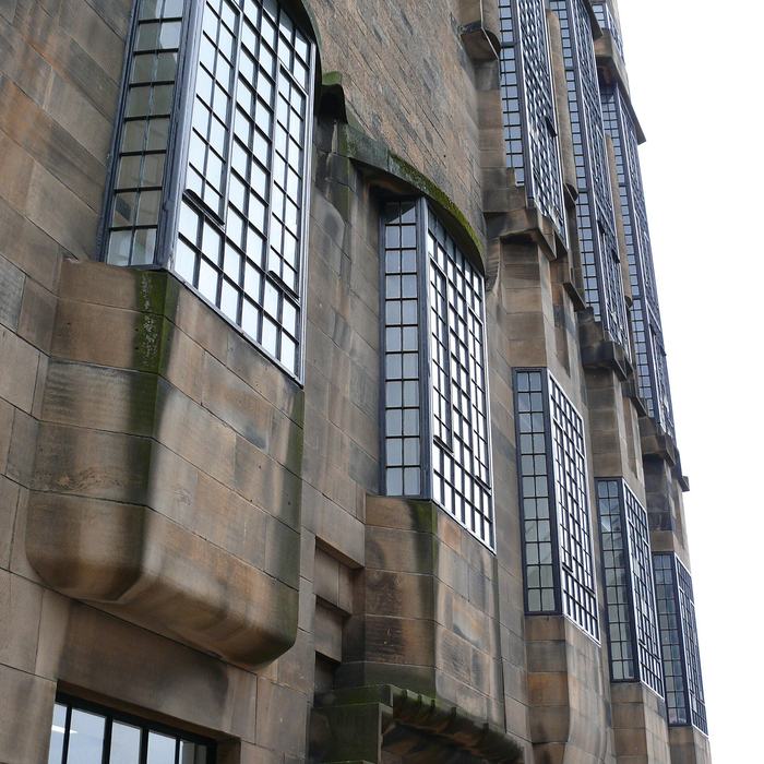Glasgow School of Art, Mackintosh Building by Charles Rennie Mackintosh with Honeyman & Keppie