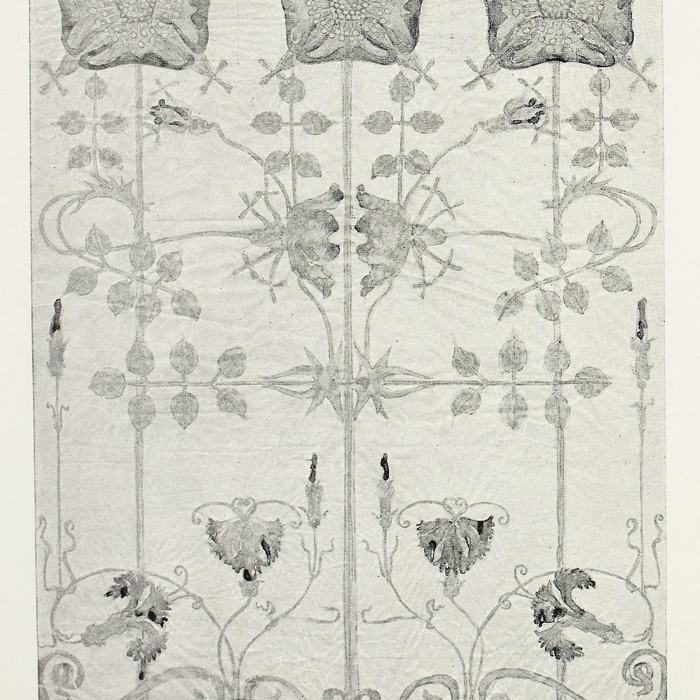 Design for an embroidered panel