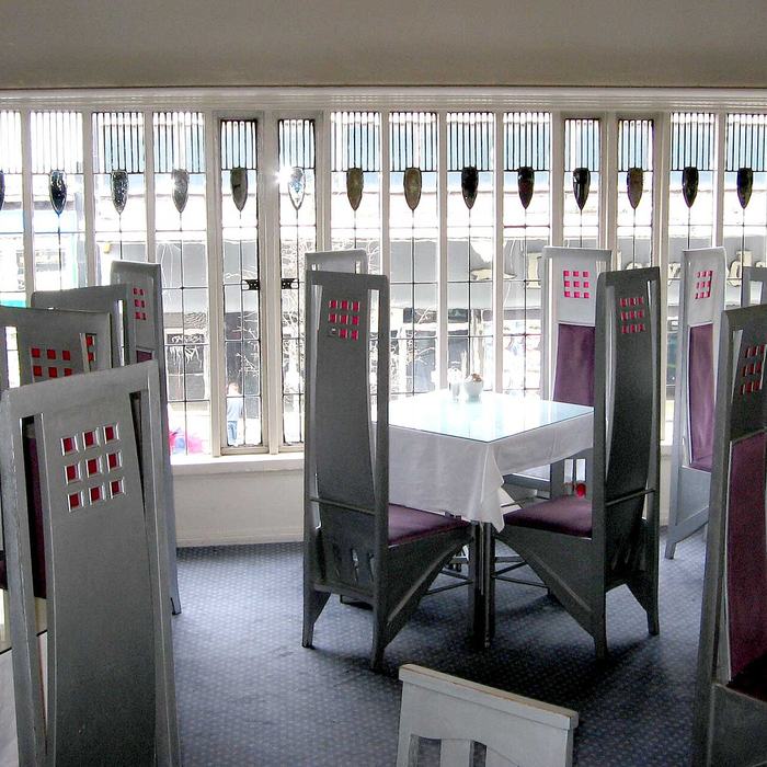 Room de Luxe, Willow Tea Rooms by Charles Rennie Mackintosh and Margaret Macdonald