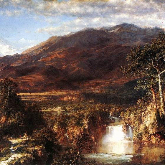 The Heart of the Andes by Frederic Edwin Church