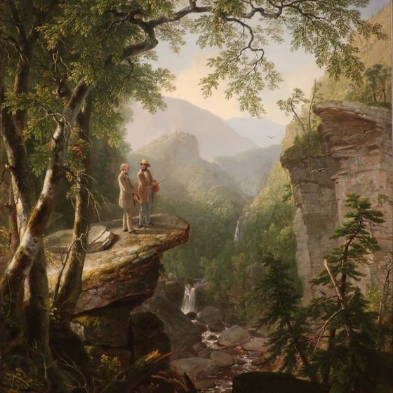 Kindred Spirits by Asher B. Durand