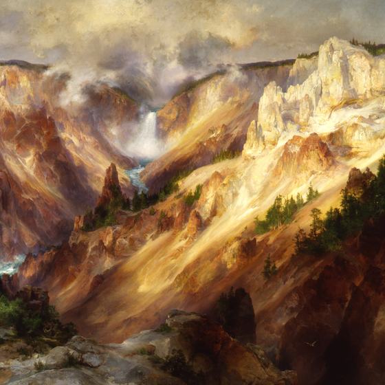 The Grand Canyon of the Yellowstone